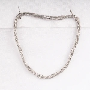 Snake Bone Chains Twisted Necklace