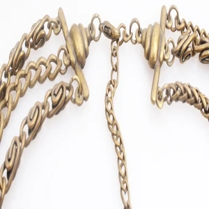 Three Layers Ball Chains Chunky Necklace