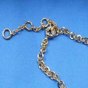 Vintage elegant pink flower shaped pink stone alloy resin jewelry necklaces