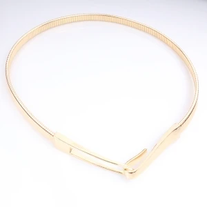 Wedding dress ethnic custom gold woman metal belt BT60076