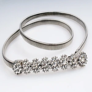 Wholesale 2013 fashion jean custom rhinestone metal belt BT60073