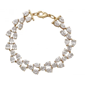 Wholesale Jewelry Fashion Bracelet Design for Wemen Colorful zircon jewellery as Gift