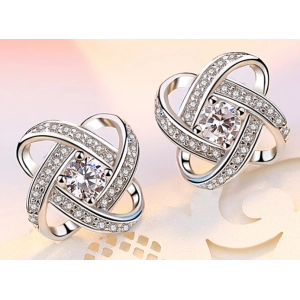 Wholesale Luxury Cubic Zirconia Pendant Necklace Womens Jewelry Sets 925 Sterling Silver Jewelry Set Wedding Jewelry Set