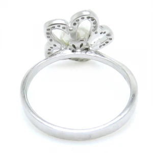 Wholesale Pearl jewelry flower pearl ring design for women