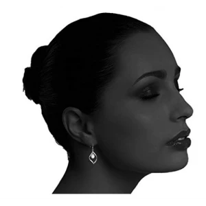 Womens Sterling Sliver Teardrop Freshwater Pearl Drop Dangle Earrings Manufacturer