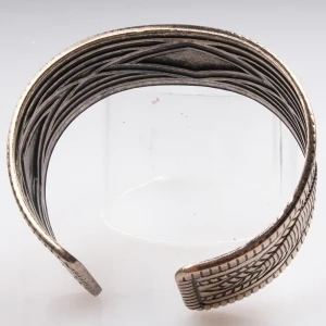 ancient egyptian jewelry hologram brass cuff bracelet B10141