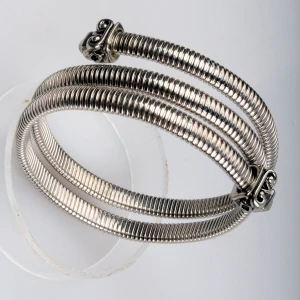 bangle fashion wholesale handmade cheap goose throat elasticity metal chain bracelet,alloy bracelets,women bangle