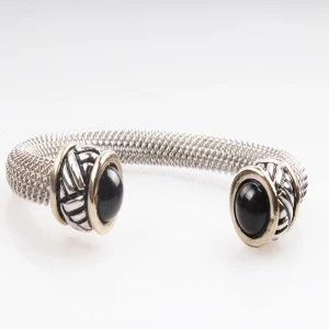 Wholesale New Designs Fashion Stone Texture Fashion Bangle Bracelet