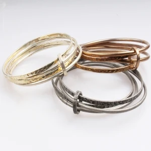 copper jewelry bangle set european charm bracelet B10146