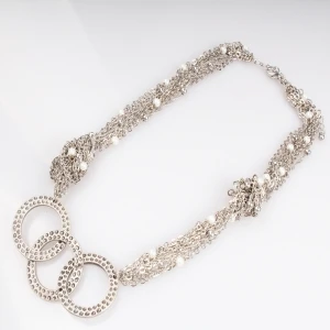 fake pearl thigh chain fashion jewelry choker necklace N90175