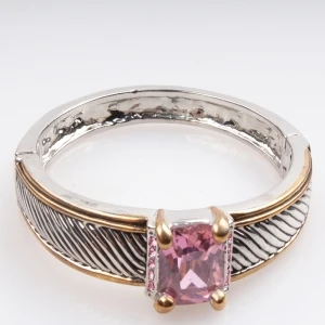 fashion glitter engravable stainless steel engagement bangle