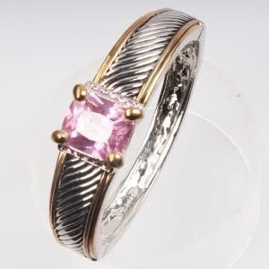 الصين fashion glitter engravable stainless steel engagement bangle الصانع