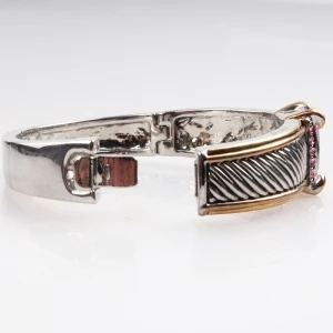 fashion glitter engravable stainless steel engagement bangle