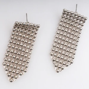 fashion jewelry anti allergy jhumka fireball earrings E30067