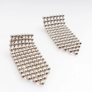 fashion jewelry anti allergy jhumka fireball earrings E30067