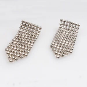 fashion jewelry anti allergy jhumka fireball earrings E30067