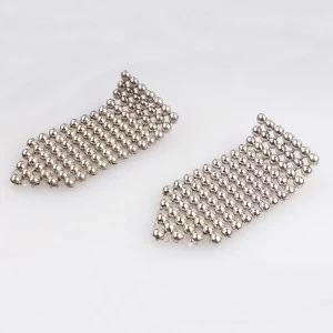 China fashion jewelry anti allergy jhumka fireball earrings E30067 manufacturer