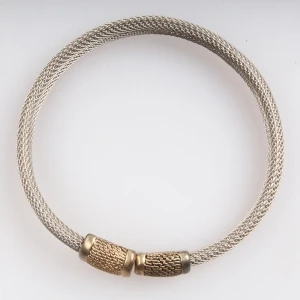 fashion men s power magnetic italian mesh bracelet B10128