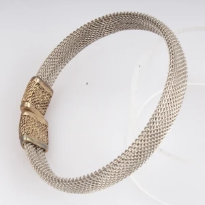 fashion men s power magnetic italian mesh bracelet B10128