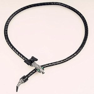 中国 fashion snake shaped crystal sex charmed necklace N90002 メーカー