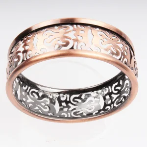 fashion vintage tribal ethnic tattoo rose gold bracelet B10122