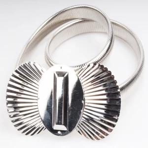 genuine shell jewelry elastic wide waistband sash BT60018