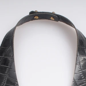 gold fashion handmade leather tatto choker necklace N90079