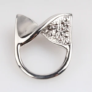 invitation wholesale tie swarovski crystal brooch P80006