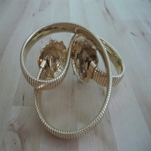 japanese style gold metal skinny brand man belt BT60009