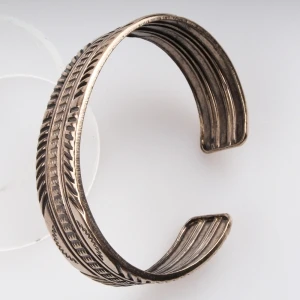 kuchi tribal hand made tattoo jewelry copper cuff bracelet B10142