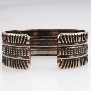 中国 kuchi tribal hand made tattoo jewelry copper cuff bracelet B10142 メーカー