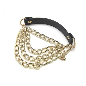 leather jewelry stainless steel jewelry foot chain TS014