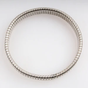 men s metal brass silver bracele tadjustable bangle B10111