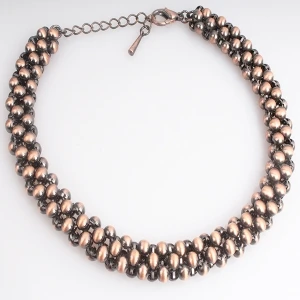 precious metal jewelry princess chunky beaded necklace N90051