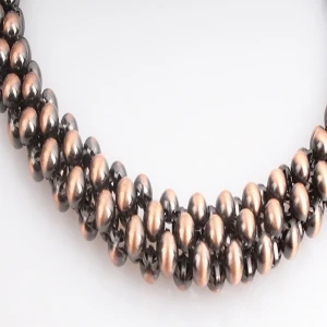 precious metal jewelry princess chunky beaded necklace N90051