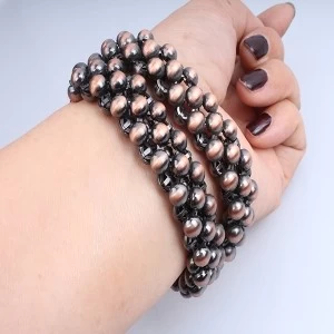 China precious metal jewelry princess chunky beaded necklace N90051 Hersteller