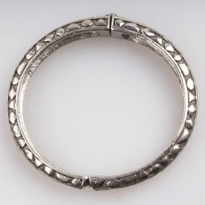 silver stingray bangle adjustable zinc alloy bracelet B10139