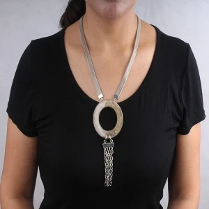 snake chain vintage boutique pendant necklace N90069