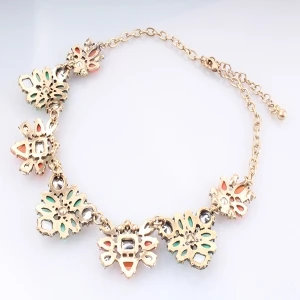 stainless steel link chain magnetic choker necklace N90229