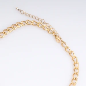 statement crystal flower vintage boutique pendant necklace N90077