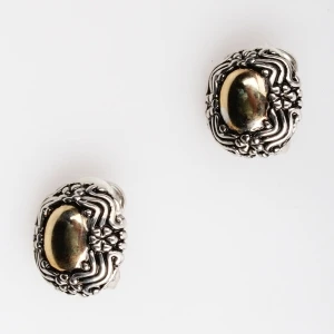 traditional indian wholesale antique baby gold clip on earrings E30049