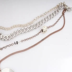 vintage boutique evil eye chains pendant necklace N90068