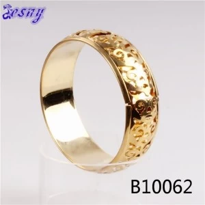 Китай vintage bracelet 18k gold bangle saudi arabia jewelry B10062 производителя