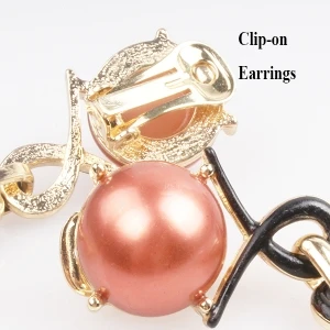 wholesale chinese earring bead indian clip on earrings