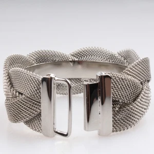 wholesale silver jewelry three chains knot bracelet B10145