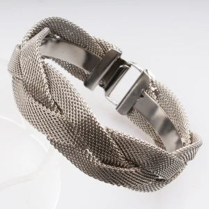 wholesale silver jewelry three chains knot bracelet B10145