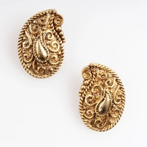 wholesale tribal ethnic tattoo fireball clip on earrings E30068