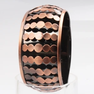 wholesale vintage jewelry wide metal bangle bracelets B10138