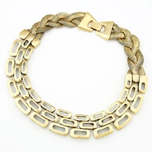 women and mens silver fashion jewelry choker necklace N90085