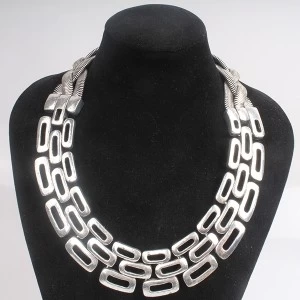 Κίνα women and mens silver fashion jewelry choker necklace N90085 κατασκευαστής